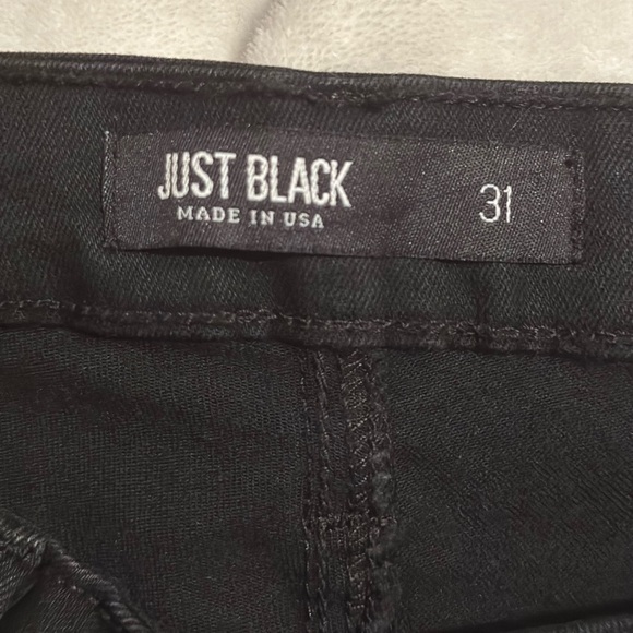NWT Just Black Denim eco boot jeans in Black - Picture 10 of 11